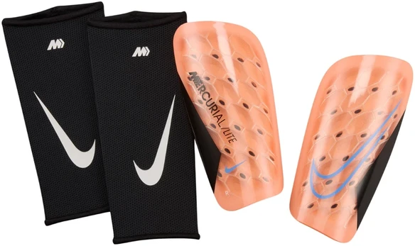 Futbolo apsaugos Nike Mercurial Lite oranžinė DN3611 852 (S)
