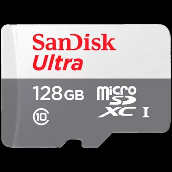 SanDisk Ultra microSDXC 128GB 100MB/s Class 10 UHS-I (4x6 pack size)