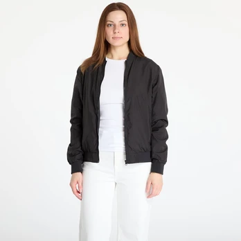 Urban Classics Ladies Light Bomber Jacket Black - Dydis L (tb1217 black Striukės)