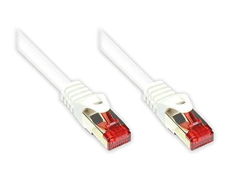 Good Connections Geros jungtys 0,25m RNS Patchkabel CAT6 S/FTP PiMF balta