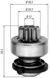 Krumpliaratis, starteris MAGNETI MARELLI 940113020281