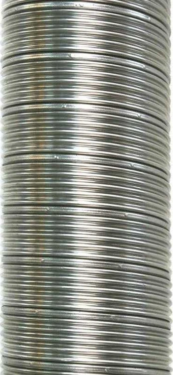 SpiroFlex 115 lankstus plieno vamzdis - 1,0 m