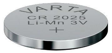 Maitinimo elementai CR2025
