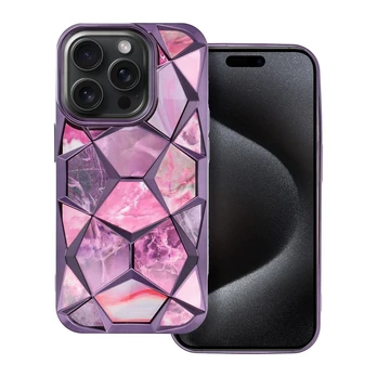 Fusion Accessories Fusion Twinki silikoninis dėklas Apple iPhone 16 Pro violetinė