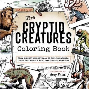Cryptid Creatures Coloring Book