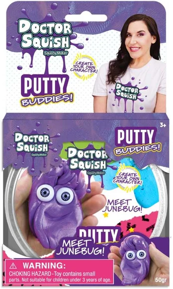 Doctor Squish Junebug (Violetinė) - Putty Buddies 50g