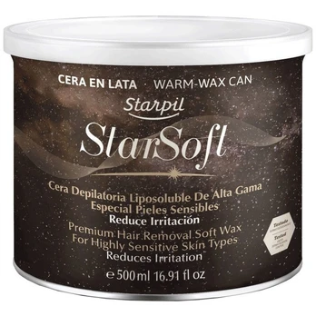 Šiltas depiliacinis vaškas Starpil StarSoft Warm-Wax Can STR3010338002, 500 ml