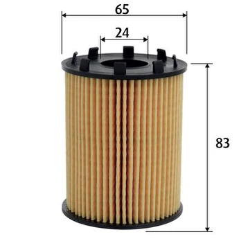 Alyvos filtras VALEO 586670