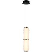 LED pakabinama lempa Dereck, balta/bronzinė, Ø 10 cm, stiklas kaina