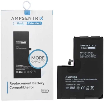 Inne AmpSentrix Basic battery for iPhone 13 Pro Max (high capacity)