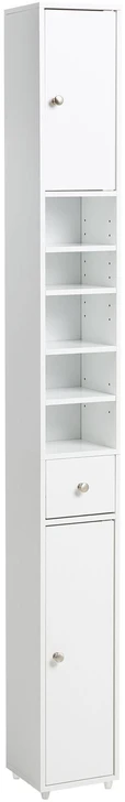 Beliani Vonios spintelė CUICOCHA 20 cm, balta