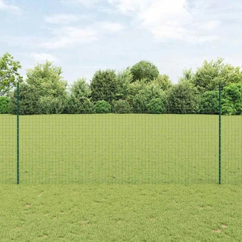 Aptvarų postai 5 vnt. U-kanelės Žalia 160 cm Plienas