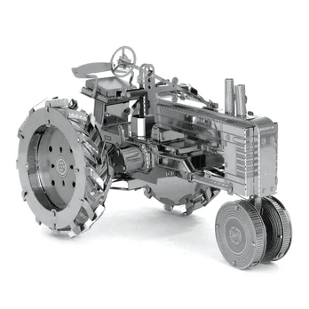 Metalinė dėlionė - konstruktorius Metal Earth Farm Tractor 3D