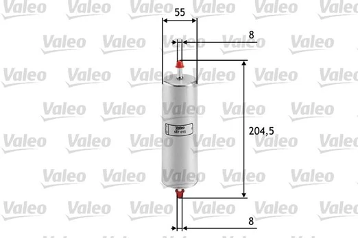 Kuro filtras VALEO 587015