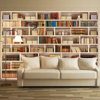 Artgeist Fototapetas - Home library
