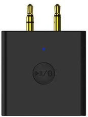 B05 2x Nadajnik Bluetooth 1Mii 2xAUX Jack 3,5 10m kaina