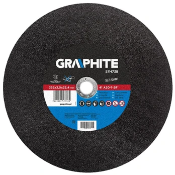 Graphite Tarcza tnąca do metalu 355x3,0x25,4mm 57H738