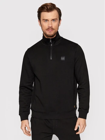 Boss Džemperis Zetrust 50468926 Juoda Regular Fit