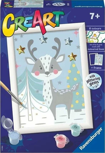 Ravensburger CreArt: žiemos elniai