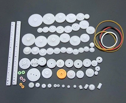 Plastikinių krumpliaračių rinkinys - 75 dalys