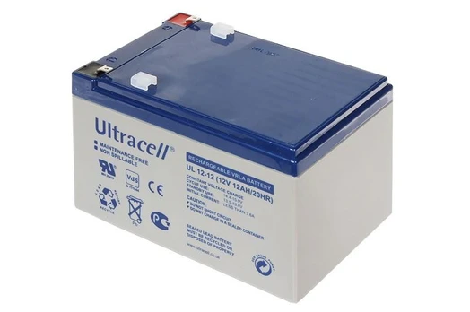 ULTRACELL 12V 12Ah AGM VRLA akumuliatorius