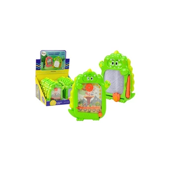 Lean Toys Drawing Board Pocket Game 2in1 Žalias Dinosaur