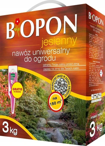 Biopon rudens universalios trąšos 3kg