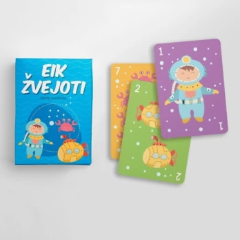 Kortų žaidimas „Eik žvejoti“