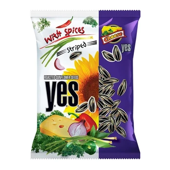 Sūrio skonio saulėgrąžos YES, 150 g