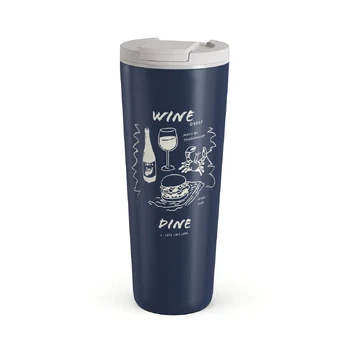 Wine & Dine - Travel Mug, 700 ml / Flap