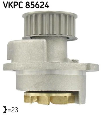 Aušinimo skysčio siurblys SKF VKPC 85624