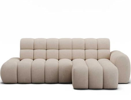 eltap Kampinė Sofa, Ceedro, 283x98x165 cm, Bežinė