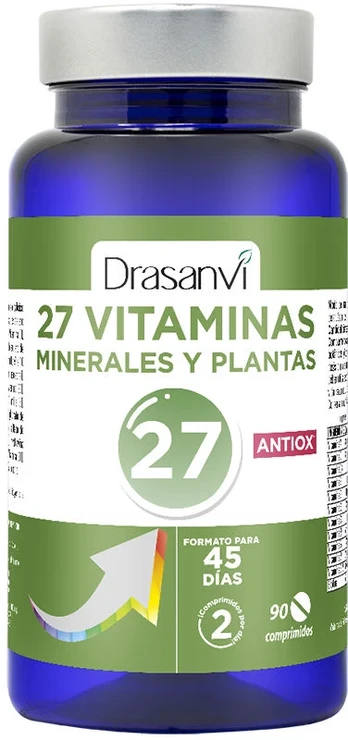 Drasanvi 27 VITAMINS + MINERALS AND ANTIOXIDANT PLANTS tablets 90 units