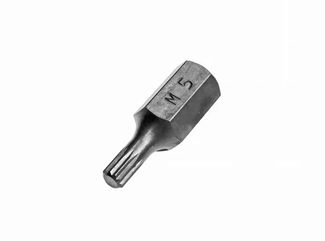 Rooks Bit Spline M5 x 30mm, 10mm (3/8"), S2 plienas
