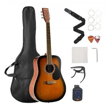 41 colių dreadnought akustinė gitara pradedantiesiems