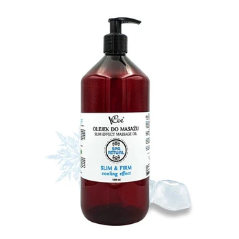 Masažo aliejus VCee Slim Vėsinantis, 1000 ml