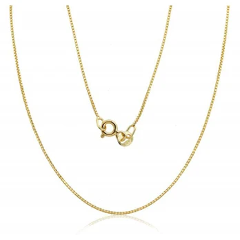 Auksinė grandinėlė 0.8 mm , briaunų apdirbimas deimantu