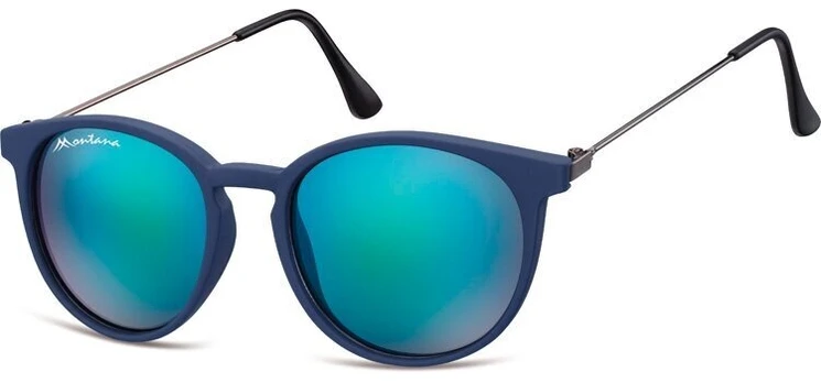 Saulės akiniai Montana MS33A blue/revo blue