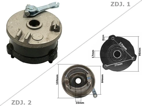 Other Priekinis stebulė ATV 110/125 3 varžtai kairė