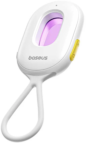 Baseus Heyo Series II Hidden Camera Detector with Alarm and Mini Flashlight + Baseus Simple USB-A - USB-C Cable - Baltas