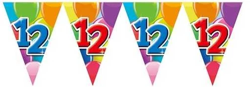 Globos Europe Bv Vimpelguirlande 12 med balloner