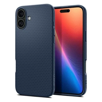 Spigen Liquid Air iPhone 16 navy mėlynas