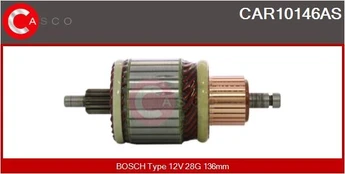 Ankeris, starteris CASCO CAR10146AS