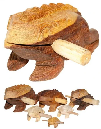 Varlės garso instrumentas Terre Sound Frog 8 cm