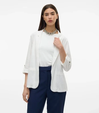 Švarkelis moterims Vero Moda, baltas