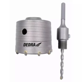 Grąžtas Dedra Core antgalis 80 mm HM su HEX rankena
