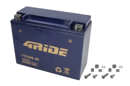 Akumuliatorius 4 RIDE YTX24HL-BS 4RIDE GEL 12V 24Ah 330A D+