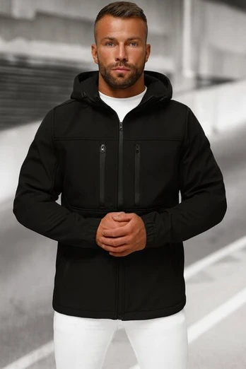 J.Style Softshell Striukė Vyrams Black 27B6525-3 27B6525-3/L