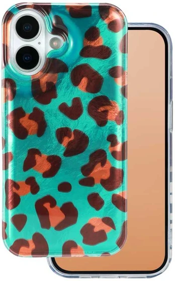 Dėklas Animal Print case for iPhone 16 6,1' Crazy Cheetah