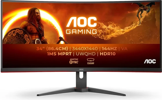Monitorius AOC CU34G2XP